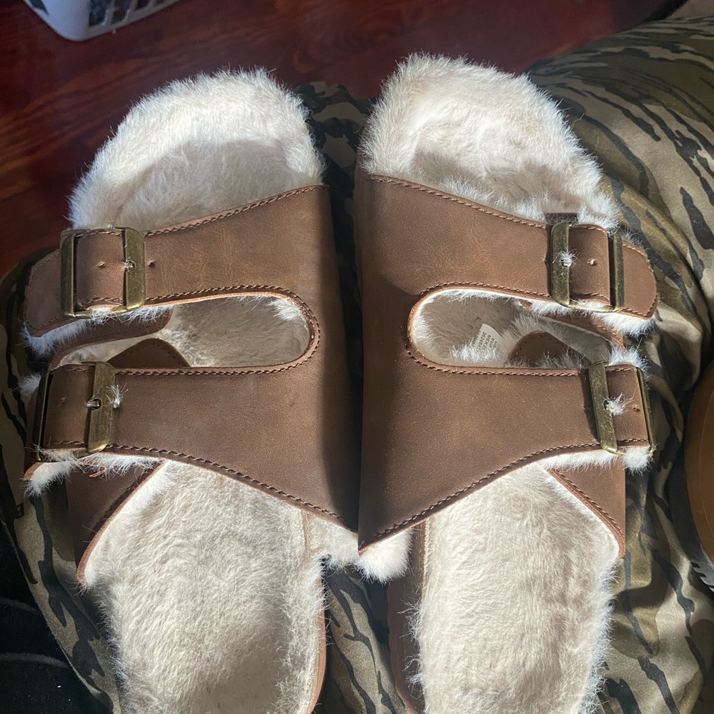Cozy Brown Women's Sandals